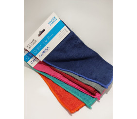 Kit 3 Flanelas Microfibra Multiuso