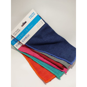 Kit 3 Flanelas Microfibra Multiuso