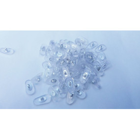 Plaqueta PVC 14mm Trad Parafuso (ENCAIXE EM METAL) Pacote 05 PARES