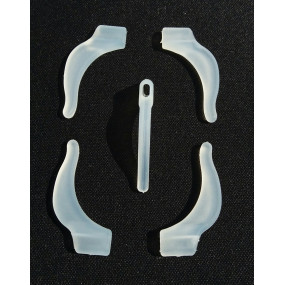Suporte para haste (1 par) TRANSPARENTE