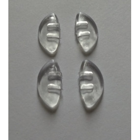 Plaqueta Silicone Soft Encaixe 15mm C/ 2 Pares