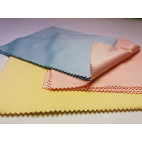 Flanela Microfibra Colorida Edicao Especial - 14,5x15cm Pacote 100 Unid