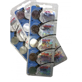 BATERIA CR1616 MAXELL, SONY OU ENERGIZER CARTELA COM 1 UNID