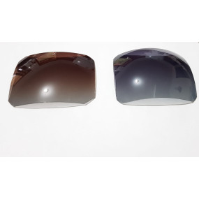 Lente Solar Degrade Polarizada 70mm Curva 8 (Par)