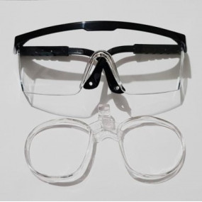 Oculos de Seguranca P/ Graduar C/ Clipon em ACETATO CA 9722