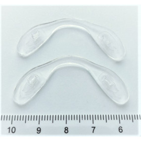 Plaqueta Anatomica Silicone Encaixe - 2 Unid