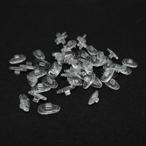 Plaqueta Silicone 12mm encaixe gota - 200 Unid
